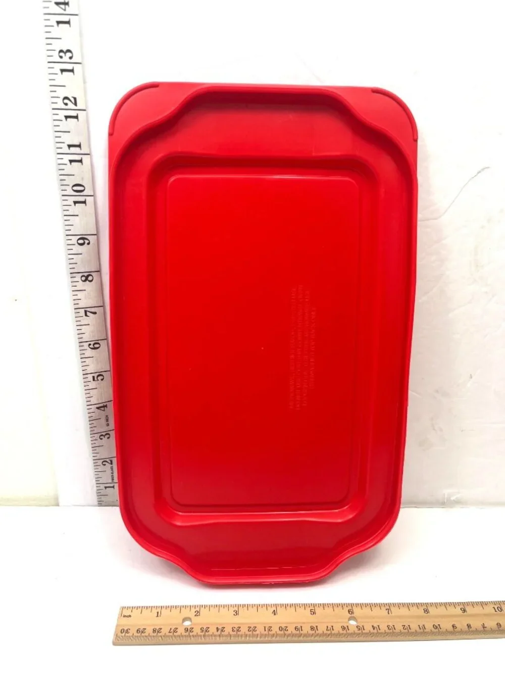 Pyrex Red Plastic Storage Lid 13